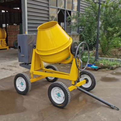 Bétonnière diesel à tambour incliné Cm350-Cm800