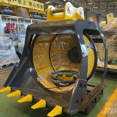 Tamis Rotatif pour 8-10 Tonnes Excavatrices