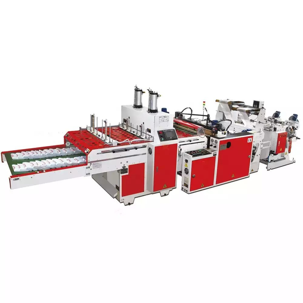 Machine de fabrication de sacs en plastique